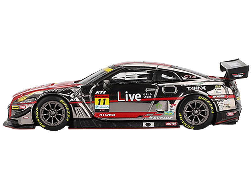 Nissan GT-R NISMO GT3 #11 Ryuichiro Tomita - Keishi Ishikawa - Yusuke Shiotsu "GAINER TANAX" "Super GT Series" (2023) Limited Edition 1/64 Diecast Model Car by Mini GT LuxuryLifeWay Online Store