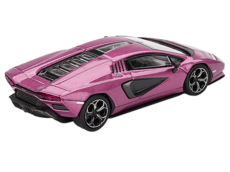 Lamborghini Countach LPI 800-4 Viola 30th Metallic Limited Edition 1/64 Diecast Model Car by Mini GT LuxuryLifeWay Online Store