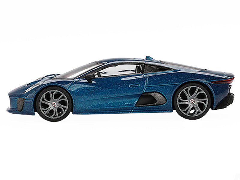 Jaguar C-X75 Blue Metallic Limited Edition 1/64 Diecast Model Car by Mini GT LuxuryLifeWay Online Store