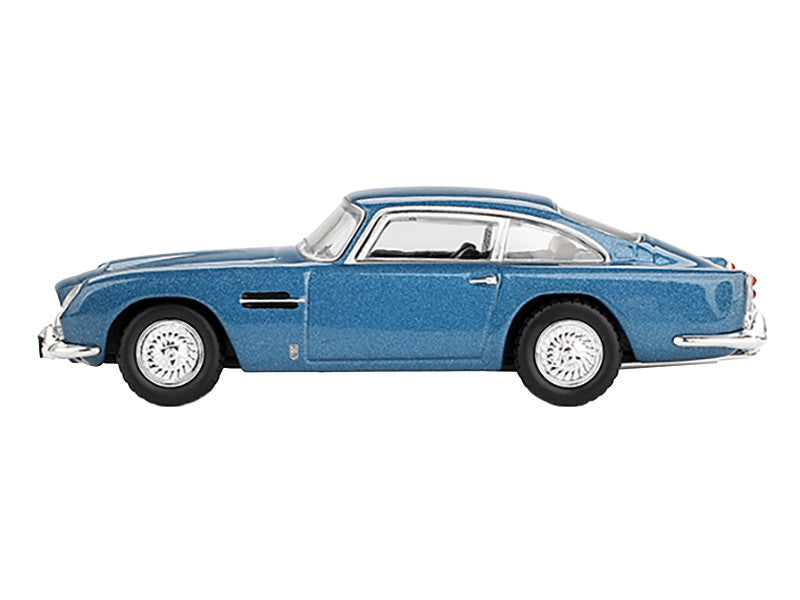 Aston Martin DB5 Sierra Blue Metallic Limited Edition 1/64 Diecast Model Car by Mini GT LuxuryLifeWay Online Store