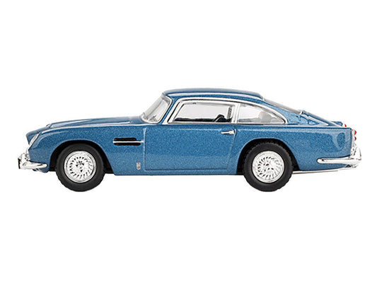 Aston Martin DB5 Sierra Blue Metallic Limited Edition 1/64 Diecast Model Car by Mini GT LuxuryLifeWay Online Store