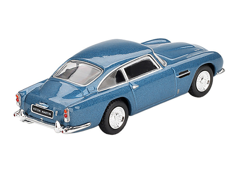 Aston Martin DB5 Sierra Blue Metallic Limited Edition 1/64 Diecast Model Car by Mini GT LuxuryLifeWay Online Store