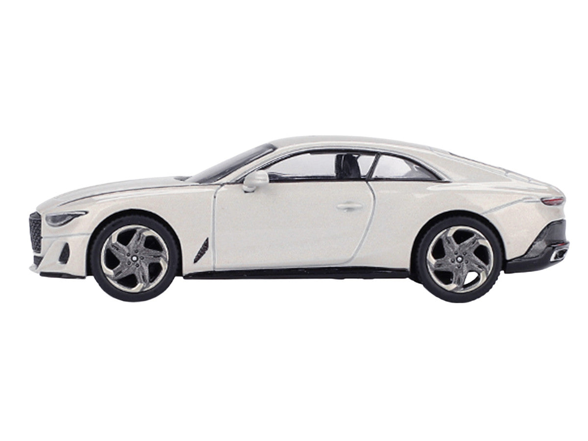 Bentley Batur Bonneville Pearl White Metallic Limited Edition 1/64 Die Cast Model Car by Mini GT LuxuryLifeWay Online Store