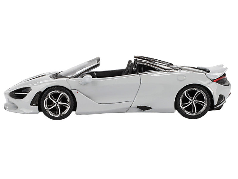 McLaren 750S Spider Cirrus Gray Limited Edition 1/64 Diecast Model Car by Mini GT LuxuryLifeWay Online Store