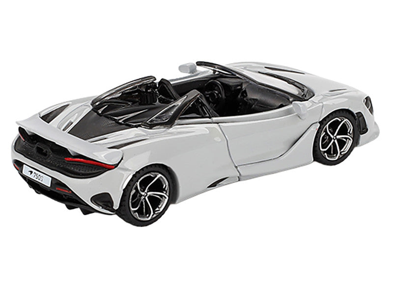 McLaren 750S Spider Cirrus Gray Limited Edition 1/64 Diecast Model Car by Mini GT LuxuryLifeWay Online Store