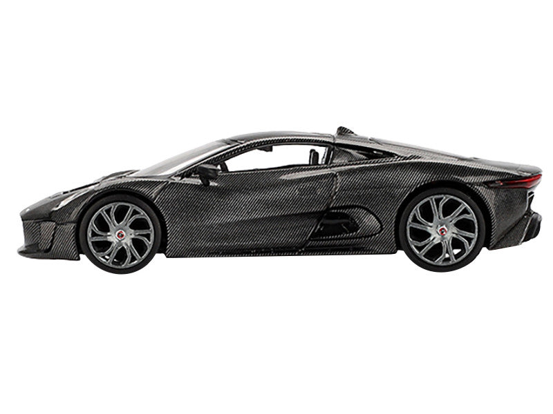Jaguar C-X75 "Test Car" Black Carbon Limited Edition 1/64 Diecast Model Car by Mini GT LuxuryLifeWay Online Store