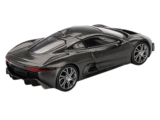 Jaguar C-X75 "Test Car" Black Carbon Limited Edition 1/64 Diecast Model Car by Mini GT LuxuryLifeWay Online Store