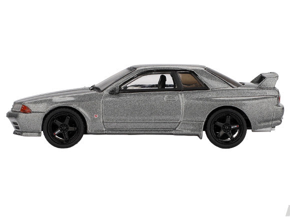 Nissan Skyline GT-R (NISMO BNR32 CRS Version) RHD (Right Hand Drive) Dark Metal Gray Metallic Limited Edition 1/64 Diecast Model Car by Mini GT LuxuryLifeWay Online Store
