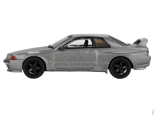 Nissan Skyline GT-R (NISMO BNR32 CRS Version) RHD (Right Hand Drive) Dark Metal Gray Metallic Limited Edition 1/64 Diecast Model Car by Mini GT LuxuryLifeWay Online Store