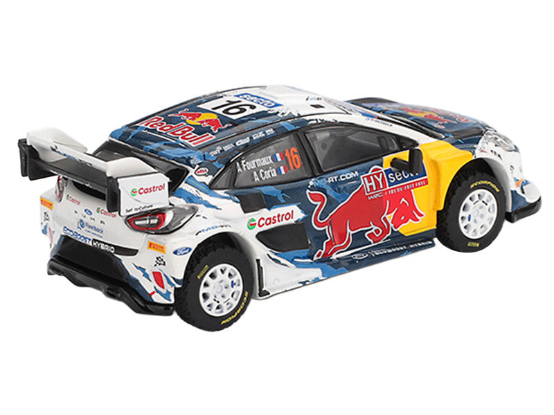 Ford Puma Rally1 #16 Adrien Fourmaux - Alexandre Coria "M-Sport Ford WRT" 3rd Place "Rally Finland" (2024) Limited Edition 1/64 Diecast Model Car by Mini GT LuxuryLifeWay Online Store