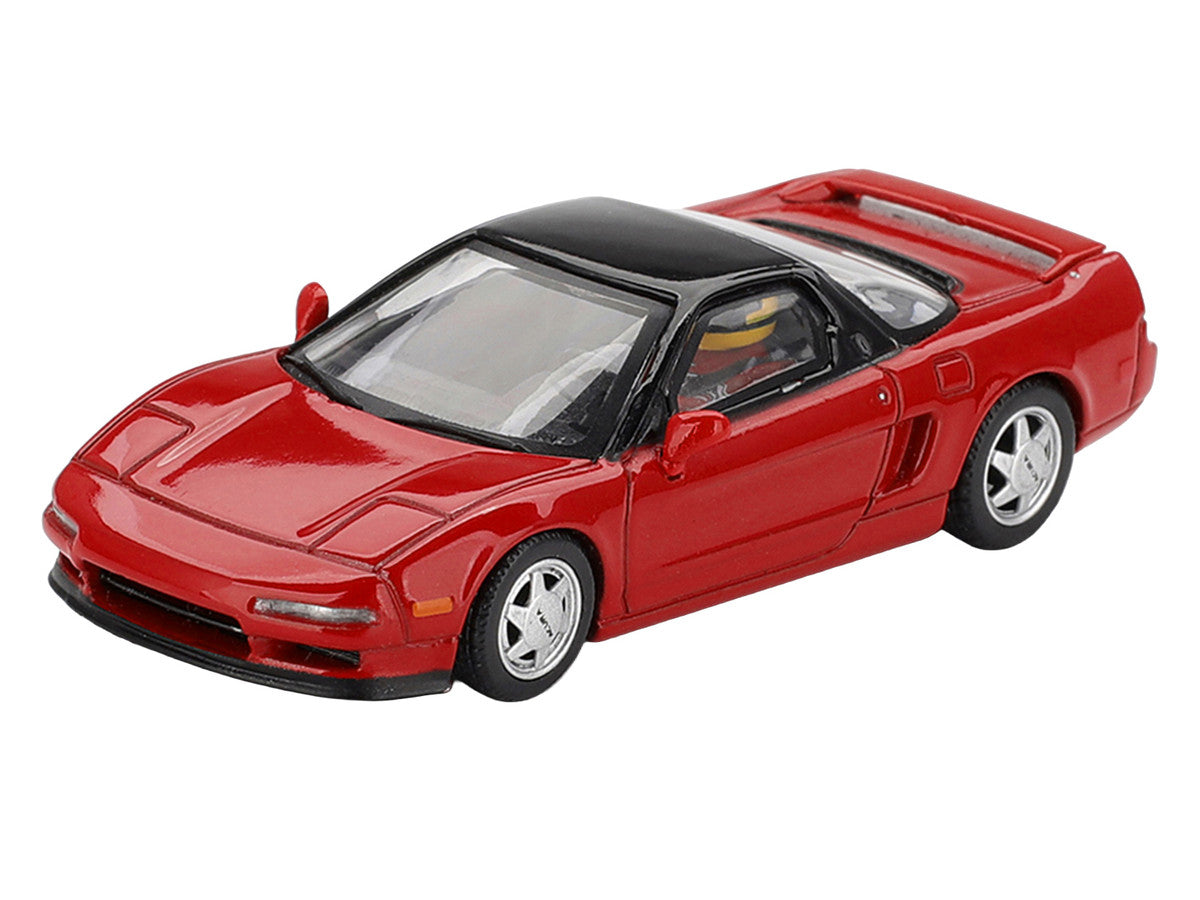 1989 Honda NS-X Prototype "Ayrton Senna - Midship Sports" Red with Black Top and Driver Figure Limited Edition 1/64 Diecast Model Car by Mini GT LuxuryLifeWay Online Store