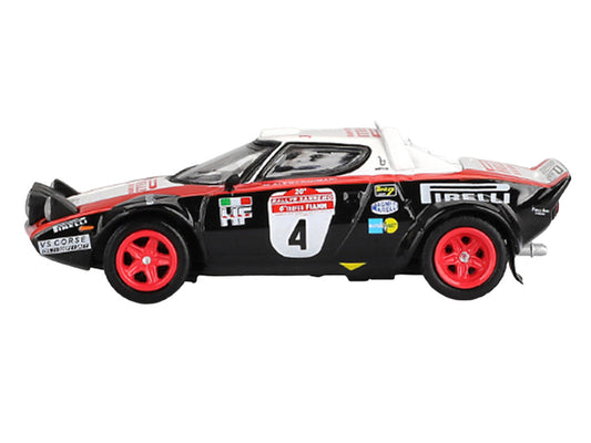 Lancia Stratos HF #4 Markku Alen - Ilkka Kivimaki Winner "Rally Sanremo" (1978) Limited Edition 1/64 Diecast Model Car by Mini GT LuxuryLifeWay Online Store