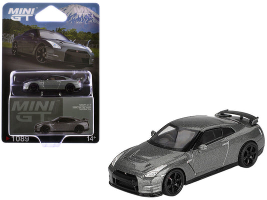 Nissan GT-R Nismo R35 CRS Version RHD (Right Hand Drive) Dark Metal Gray Metallic Limited Edition 1/64 Diecast Model Car by Mini GT LuxuryLifeWay Online Store