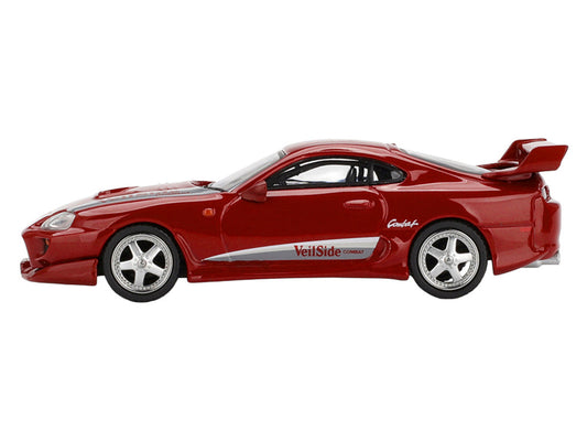 Toyota Supra "VeilSide Combat V-I" Red Limited Edition 1/64 Diecast Model Car by Mini GT LuxuryLifeWay Online Store