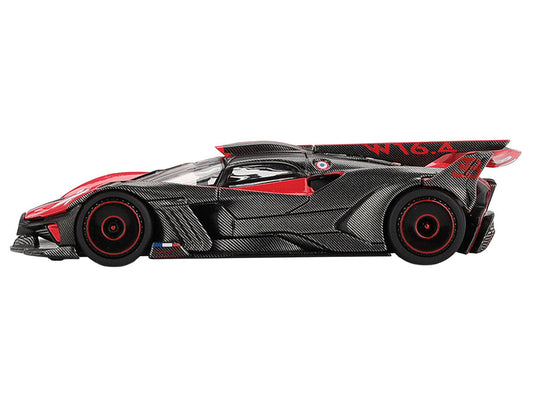 Bugatti Bolide Red and Carbon Fiber Limited Edition 1/64 Diecast Model Car by Mini GT LuxuryLifeWay Online Store