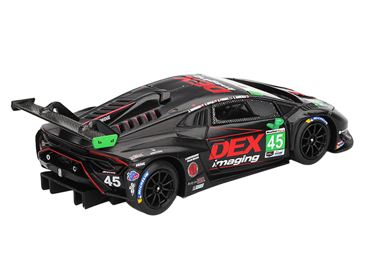Lamborghini Huracan GT3 EVO2 #45 Graham Doyle - Danny Formal - Ashton Harrison - Kyle Marcelli "DEX Imaging" IMSA "24 Hours of Daytona" (2024) Limited Edition 1/64 Diecast Model Car by Mini GT LuxuryLifeWay Online Store