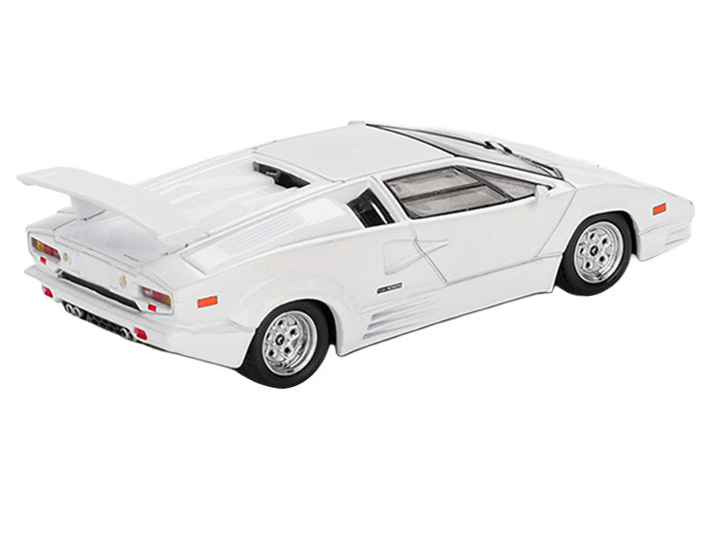 Lamborghini Countach "25th Anniversary" White Limited Edition 1/64 Diecast Model Car by Mini GT LuxuryLifeWay Online Store