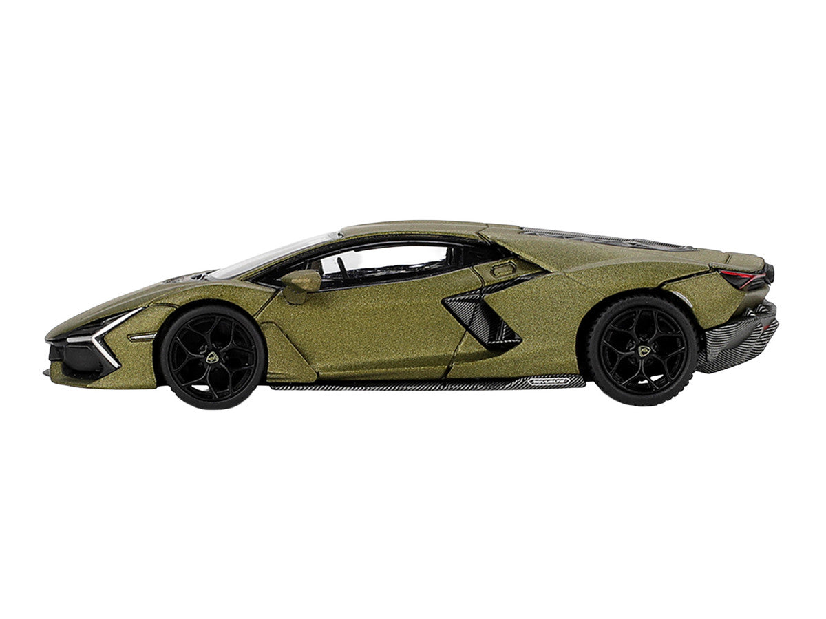 Lamborghini Revuelto Verde Gea Matte Green Metallic Limited Edition 1/64 Die Cast Model Car by Mini GT LuxuryLifeWay Online Store