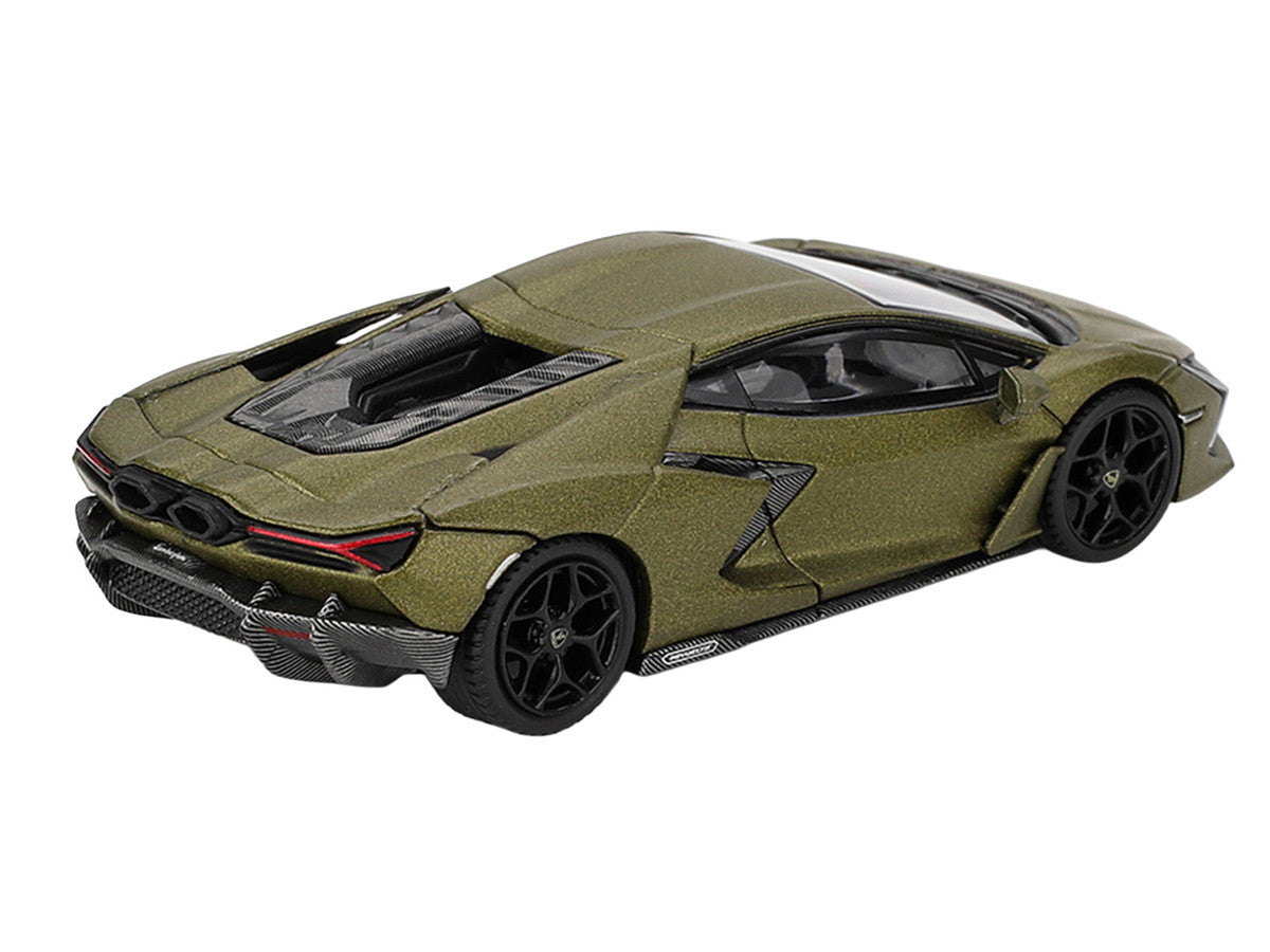 Lamborghini Revuelto Verde Gea Matte Green Metallic Limited Edition 1/64 Die Cast Model Car by Mini GT LuxuryLifeWay Online Store