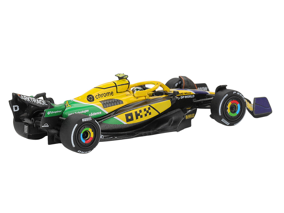 McLaren MCL38 #4 Lando Norris Formula One F1 "Monaco GP" (2024) Limited Edition 1/64 Diecast Model Car by Mini GT LuxuryLifeWay Online Store