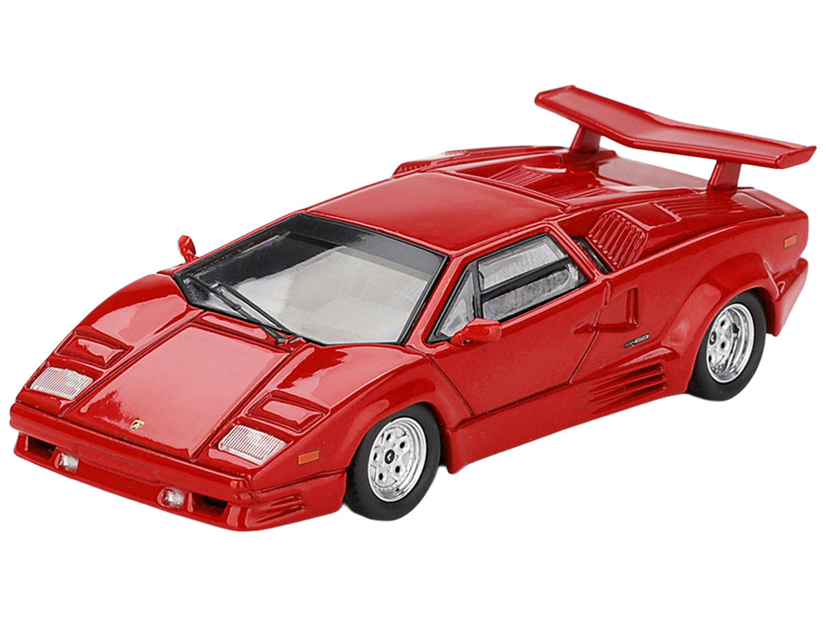 Lamborghini Countach "25th Anniversary" Red Limited Edition 1/64 Diecast Model Car by Mini GT LuxuryLifeWay Online Store