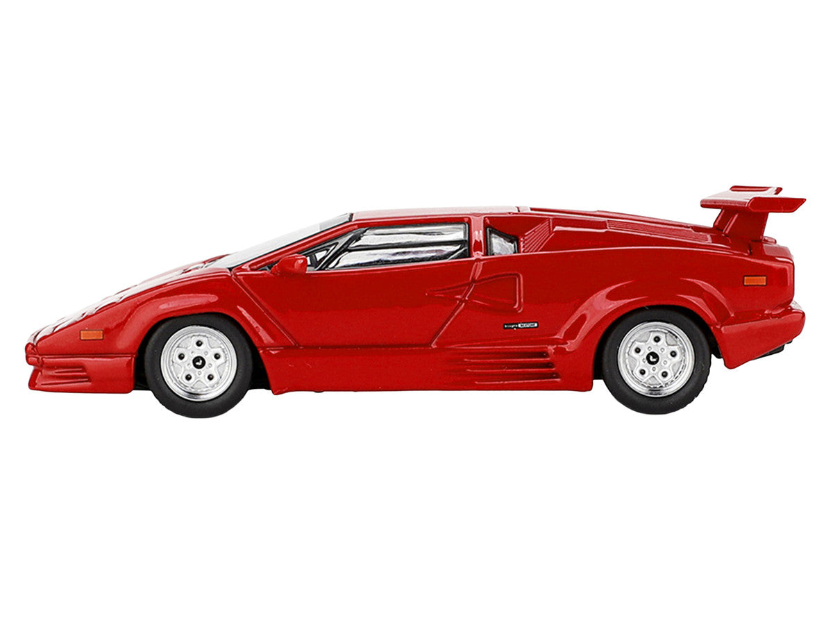 Lamborghini Countach "25th Anniversary" Red Limited Edition 1/64 Diecast Model Car by Mini GT LuxuryLifeWay Online Store
