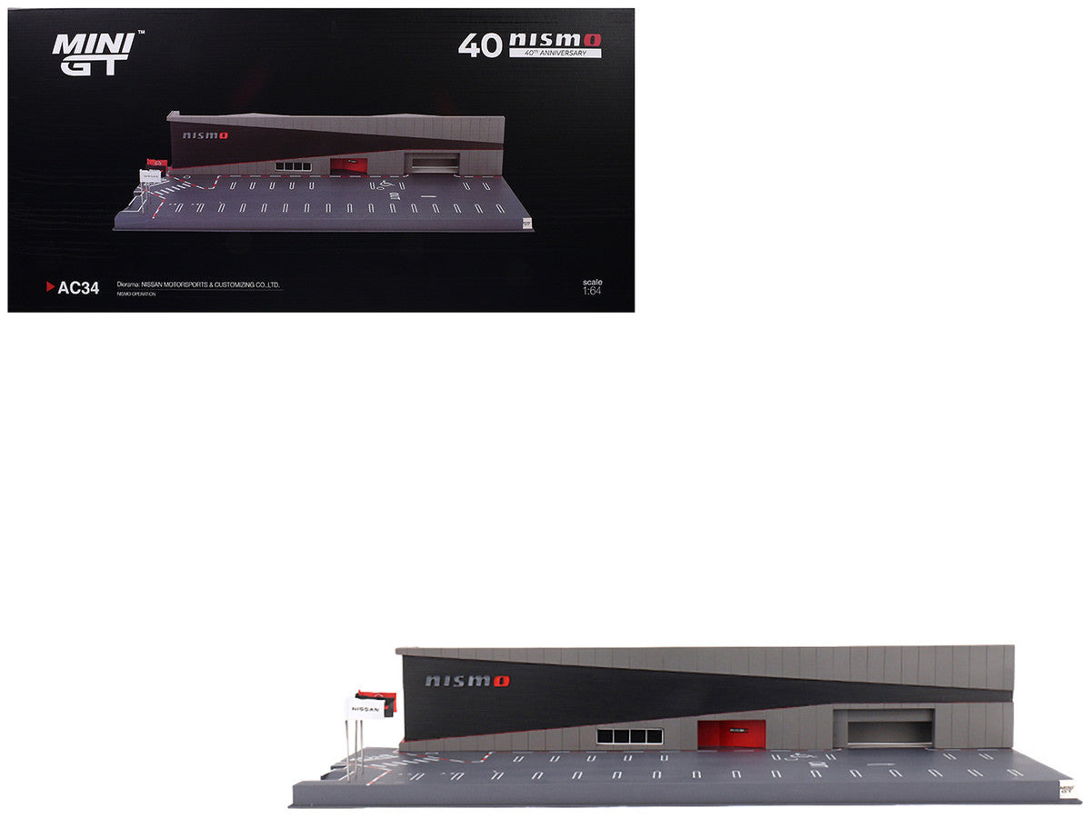 Nissan Motorsports & Customizing Co. Ltd. NISMO Operation Diorama 1/64 Model by Mini GT LuxuryLifeWay Online Store