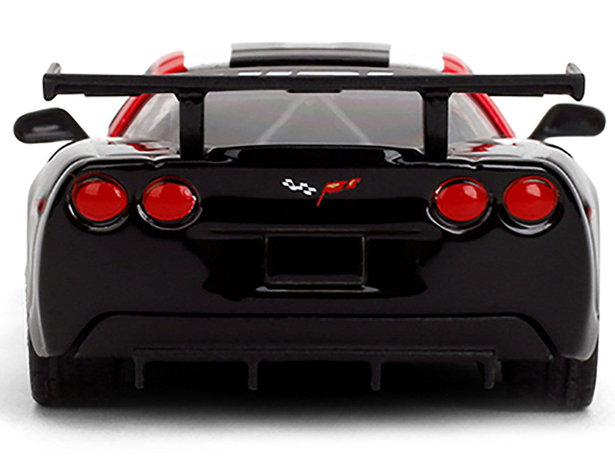 2005 Chevrolet Corvette C6R #16 White with Black and Red Graphics "Collection" Series 1/64 Diecast Model Car by Majorette LuxuryLifeWay Online Store