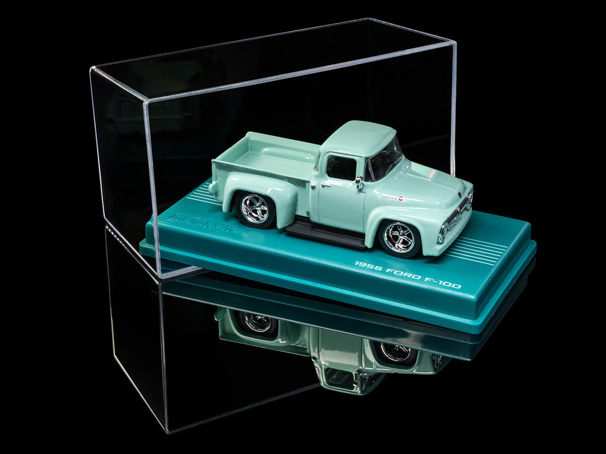1956 Ford F-100 Pickup Truck Light Green "Collection" Series 1/64 Diecast Model Car by Majorette LuxuryLifeWay Online Store