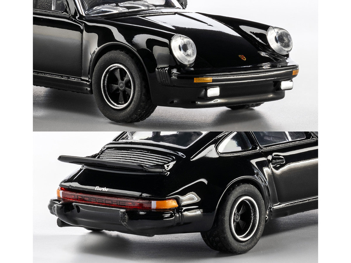 1975 Porsche 930 Turbo Black "Collection" Series 1/64 Diecast Model Car by Majorette LuxuryLifeWay Online Store