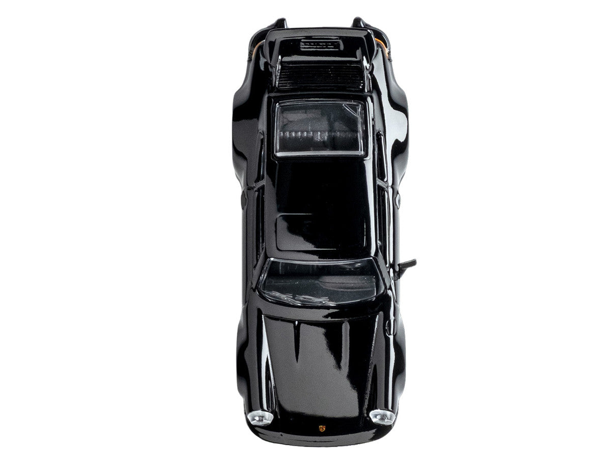 1975 Porsche 930 Turbo Black "Collection" Series 1/64 Diecast Model Car by Majorette LuxuryLifeWay Online Store