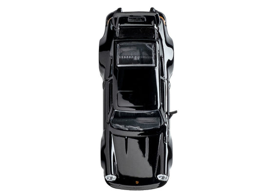 1975 Porsche 930 Turbo Black "Collection" Series 1/64 Diecast Model Car by Majorette LuxuryLifeWay Online Store