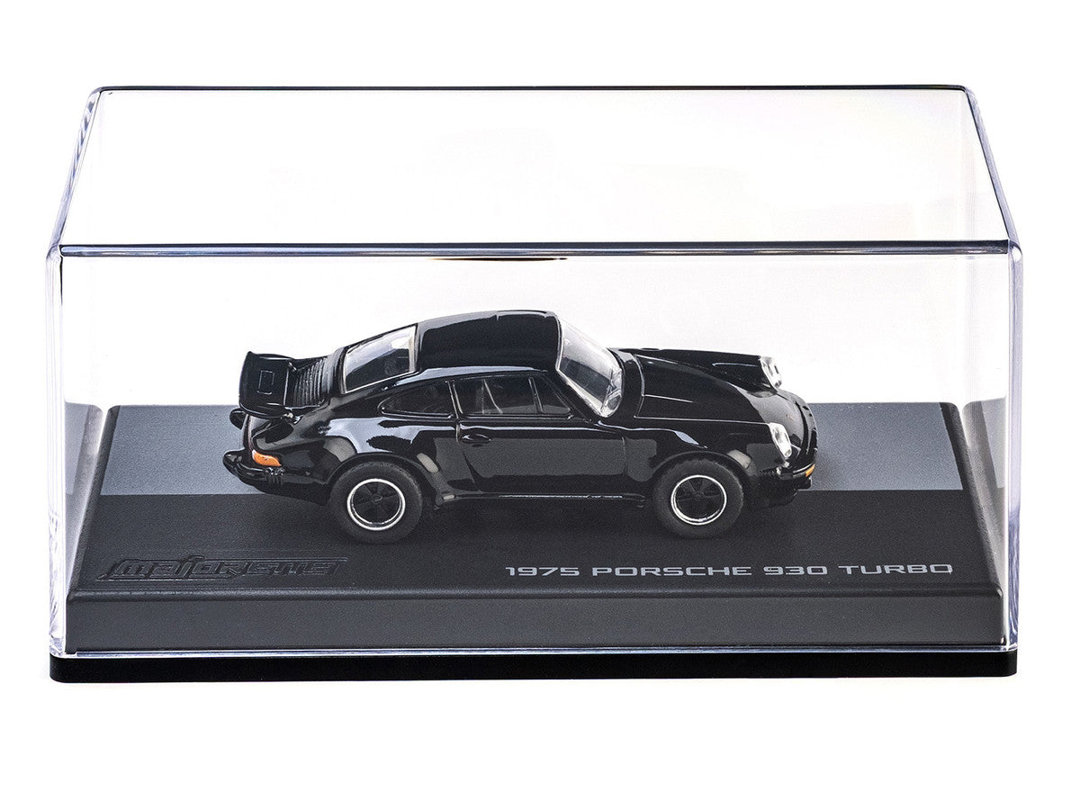1975 Porsche 930 Turbo Black "Collection" Series 1/64 Diecast Model Car by Majorette LuxuryLifeWay Online Store