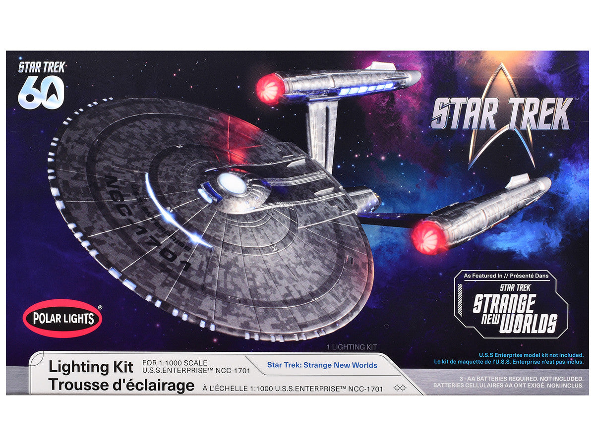 Star Trek: Strange New Worlds (2022-Current) TV Series USS Enterprise NCC-1701 Lighting Kit for 1/1000 Model Kit by Polar Lights LuxuryLifeWay Online Store