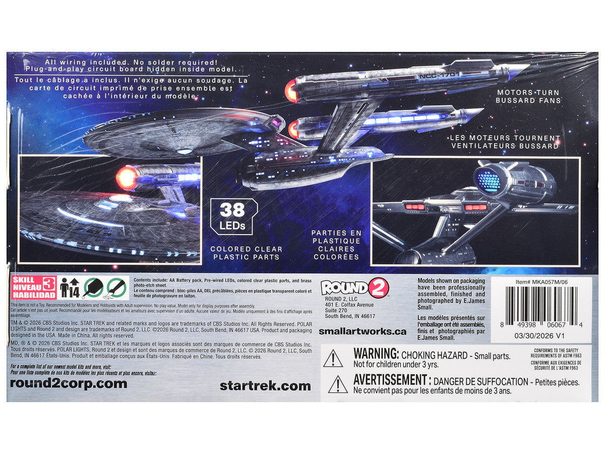Star Trek: Strange New Worlds (2022-Current) TV Series USS Enterprise NCC-1701 Lighting Kit for 1/1000 Model Kit by Polar Lights LuxuryLifeWay Online Store