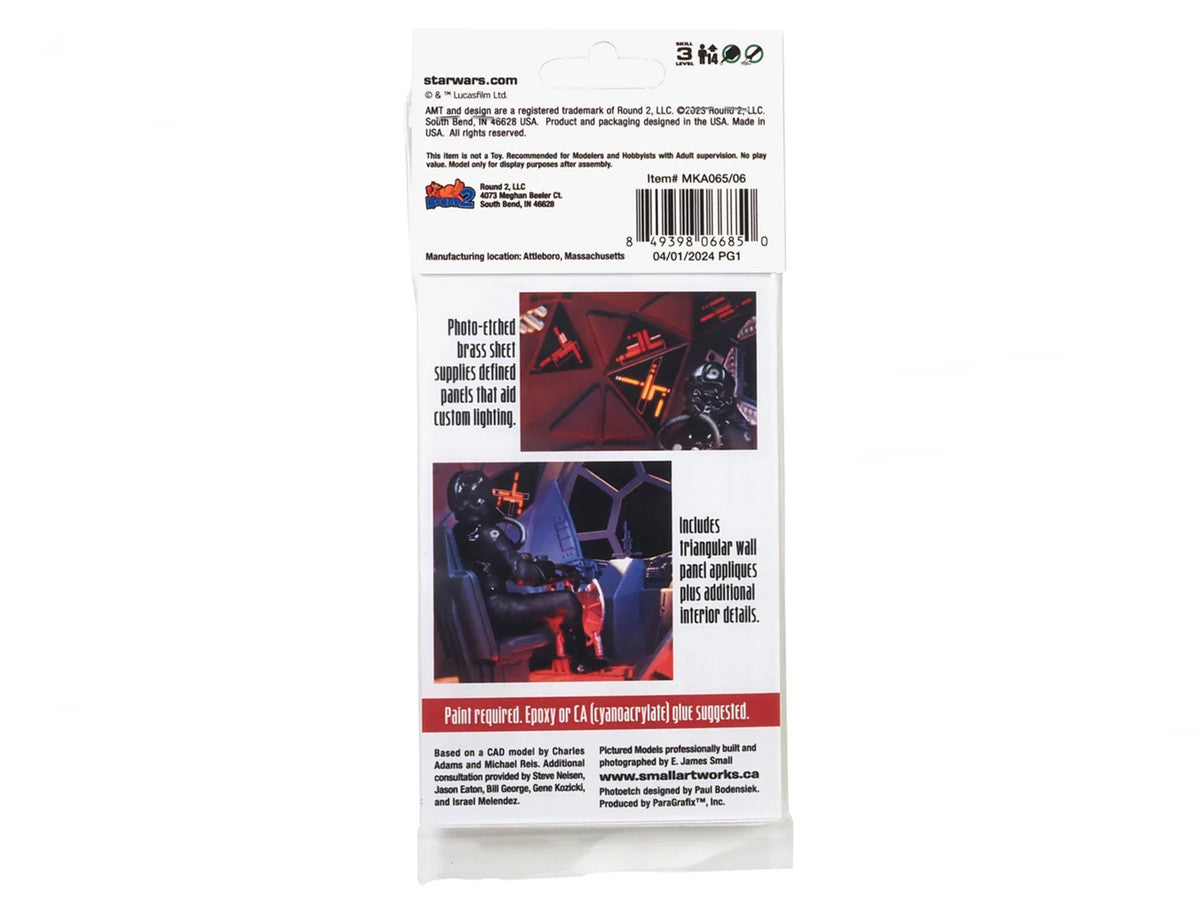 Photoetch Set for "Star Wars: A New Hope" Tie Fighter Kit 1/32 Scale by AMT LuxuryLifeWay Online Store
