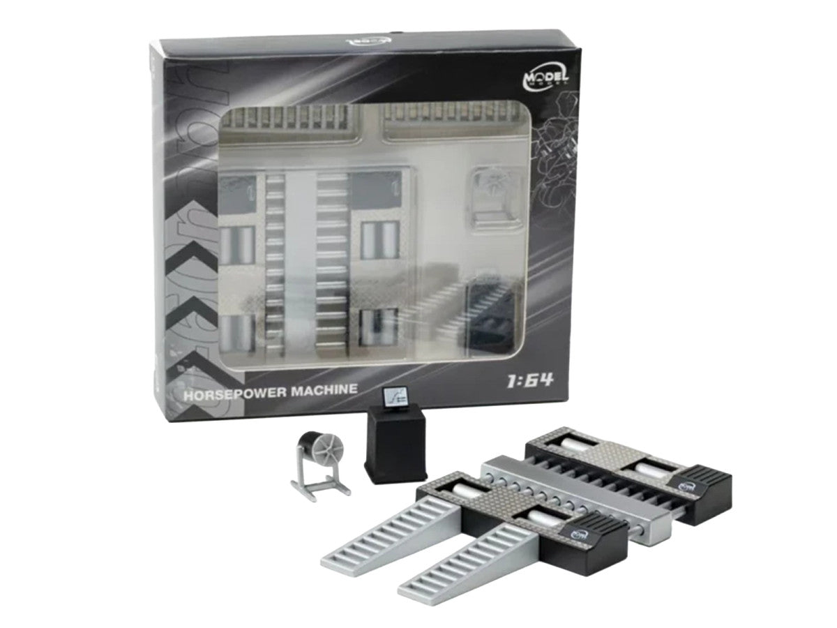 Horsepower Machine Black 1/64 Diecast Model by Model Model LuxuryLifeWay Online Store