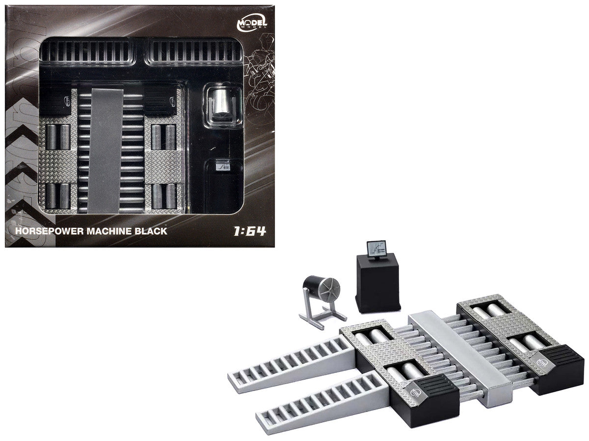 Horsepower Machine Black 1/64 Diecast Model by Model Model LuxuryLifeWay Online Store