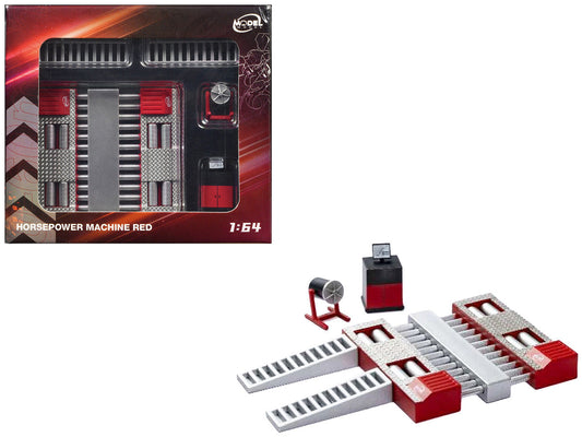 Horsepower Machine Red 1/64 Diecast Model by Model Model LuxuryLifeWay Online Store