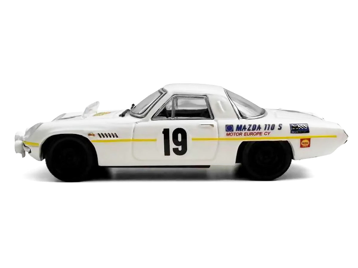 Mazda 110 S Cosmo Sports RHD (Right Hand Drive) #19 "Marathon de la Route" (1968) 1/64 Diecast Model Car by Model Model LuxuryLifeWay Online Store