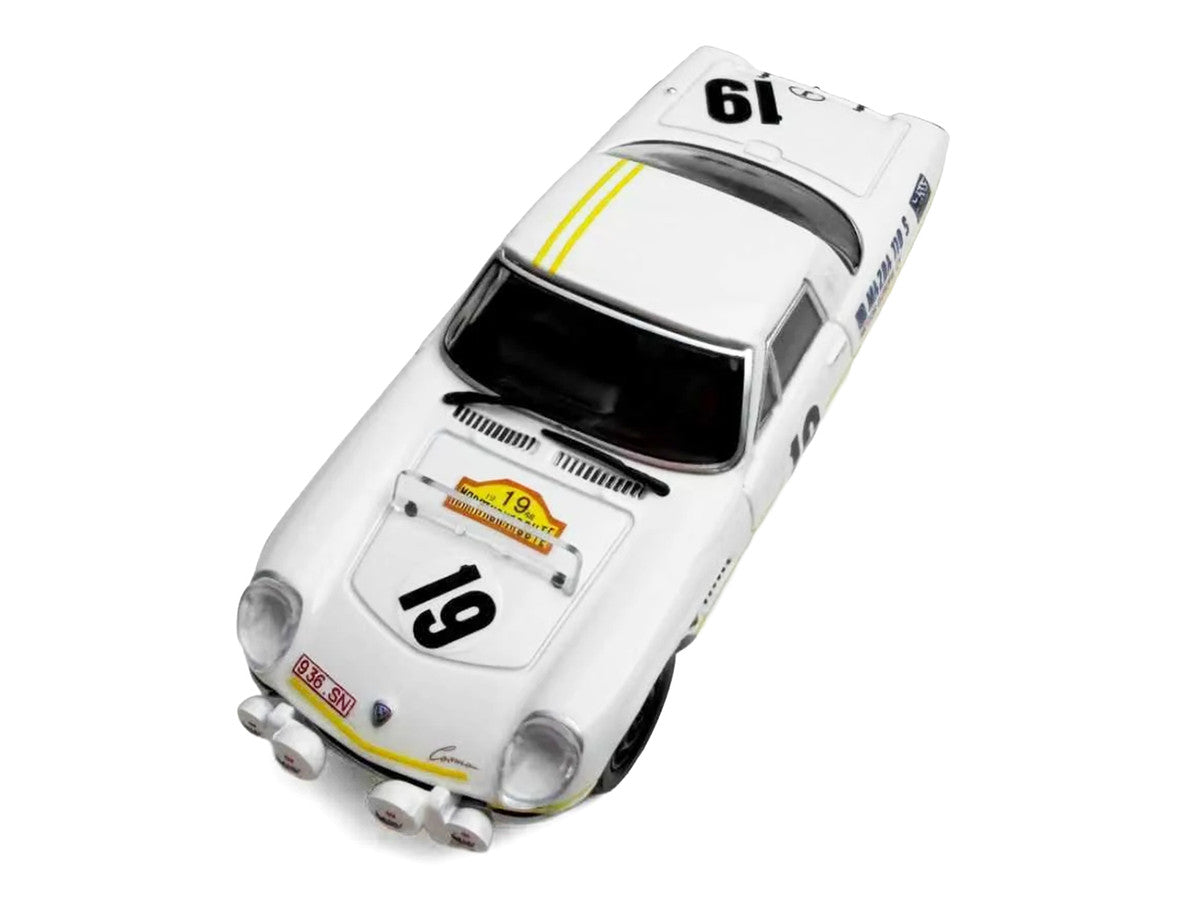Mazda 110 S Cosmo Sports RHD (Right Hand Drive) #19 "Marathon de la Route" (1968) 1/64 Diecast Model Car by Model Model LuxuryLifeWay Online Store