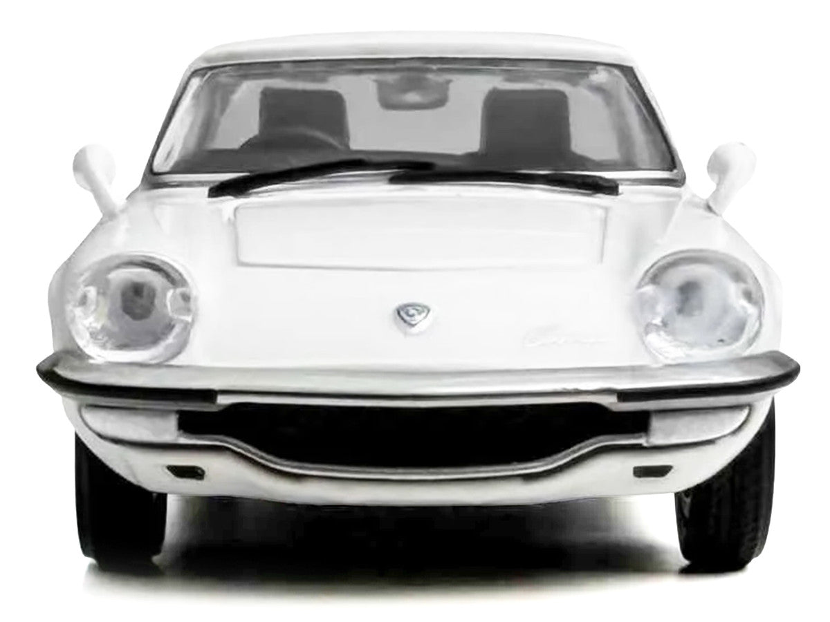 1968 Mazda 110 S Cosmo Sport RHD (Right Hand Drive) White 1/64 Diecast Model Car by Model Model LuxuryLifeWay Online Store