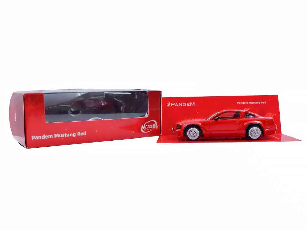 Pandem Mustang Red 1/64 Diecast Model Car by Model Model LuxuryLifeWay Online Store