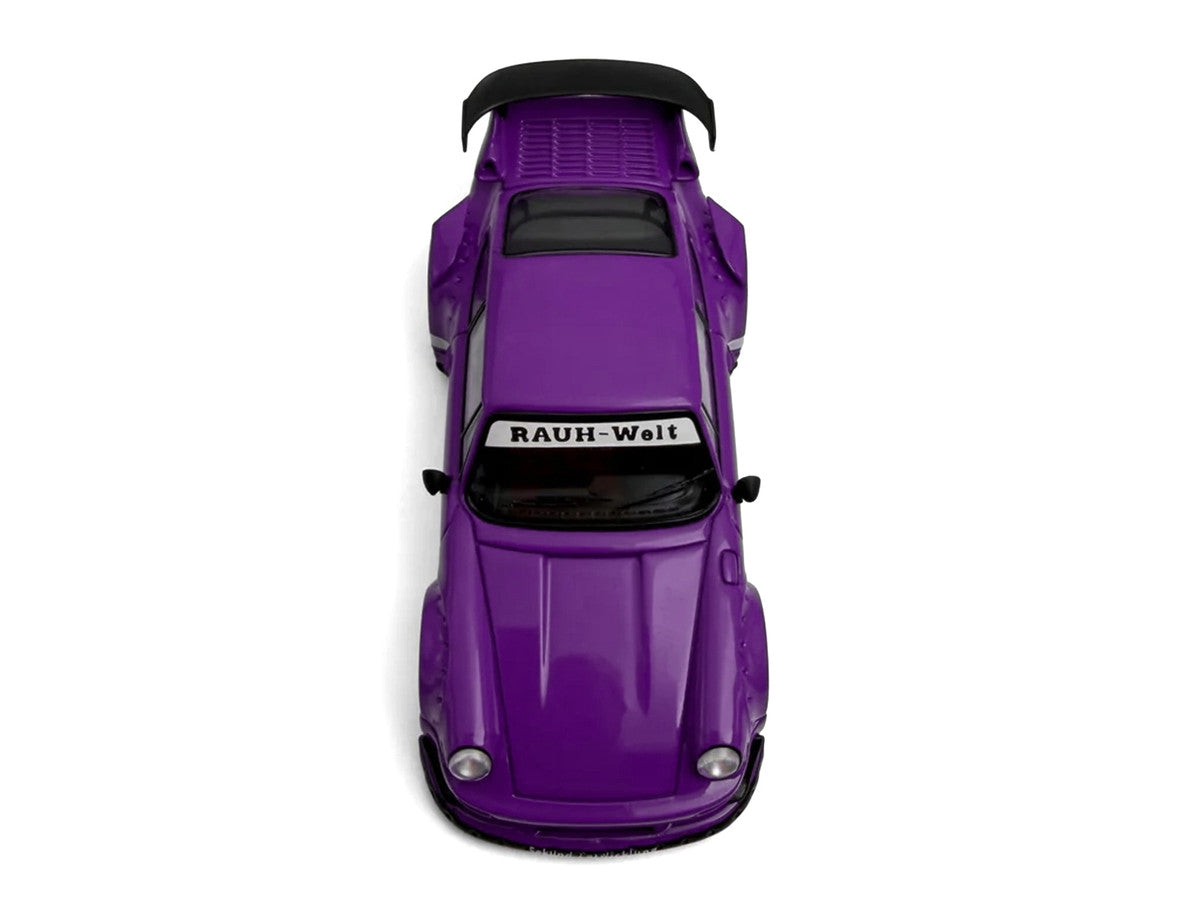 RWB 930 Purple with White Stripes 1/64 Diecast Model Car by Model Model LuxuryLifeWay Online Store