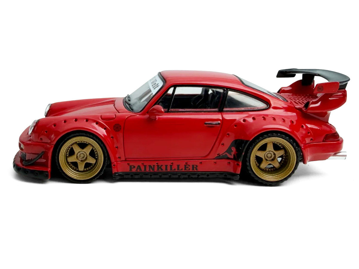 RWB 930 "Painkiller" Red 1/64 Diecast Model Car by Model Model LuxuryLifeWay Online Store