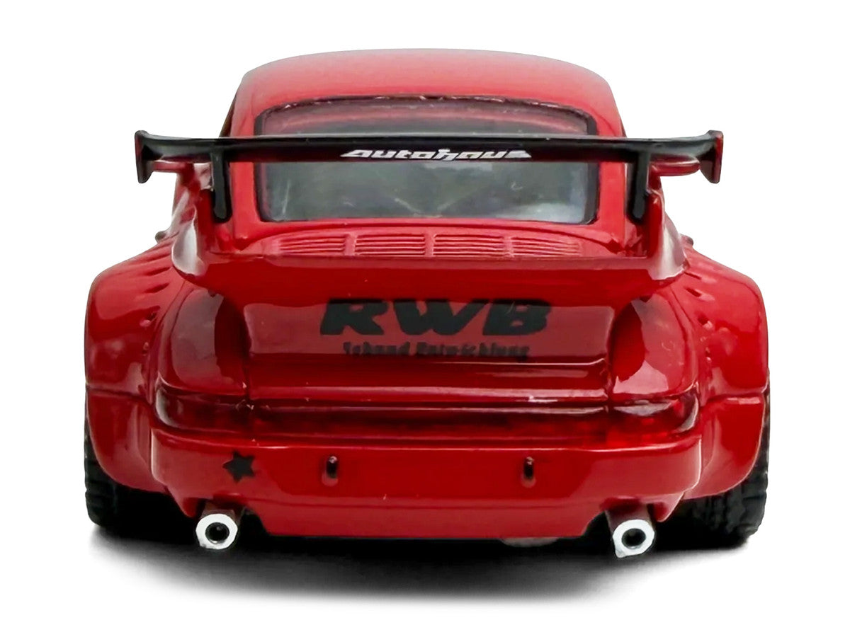 RWB 930 "Painkiller" Red 1/64 Diecast Model Car by Model Model LuxuryLifeWay Online Store