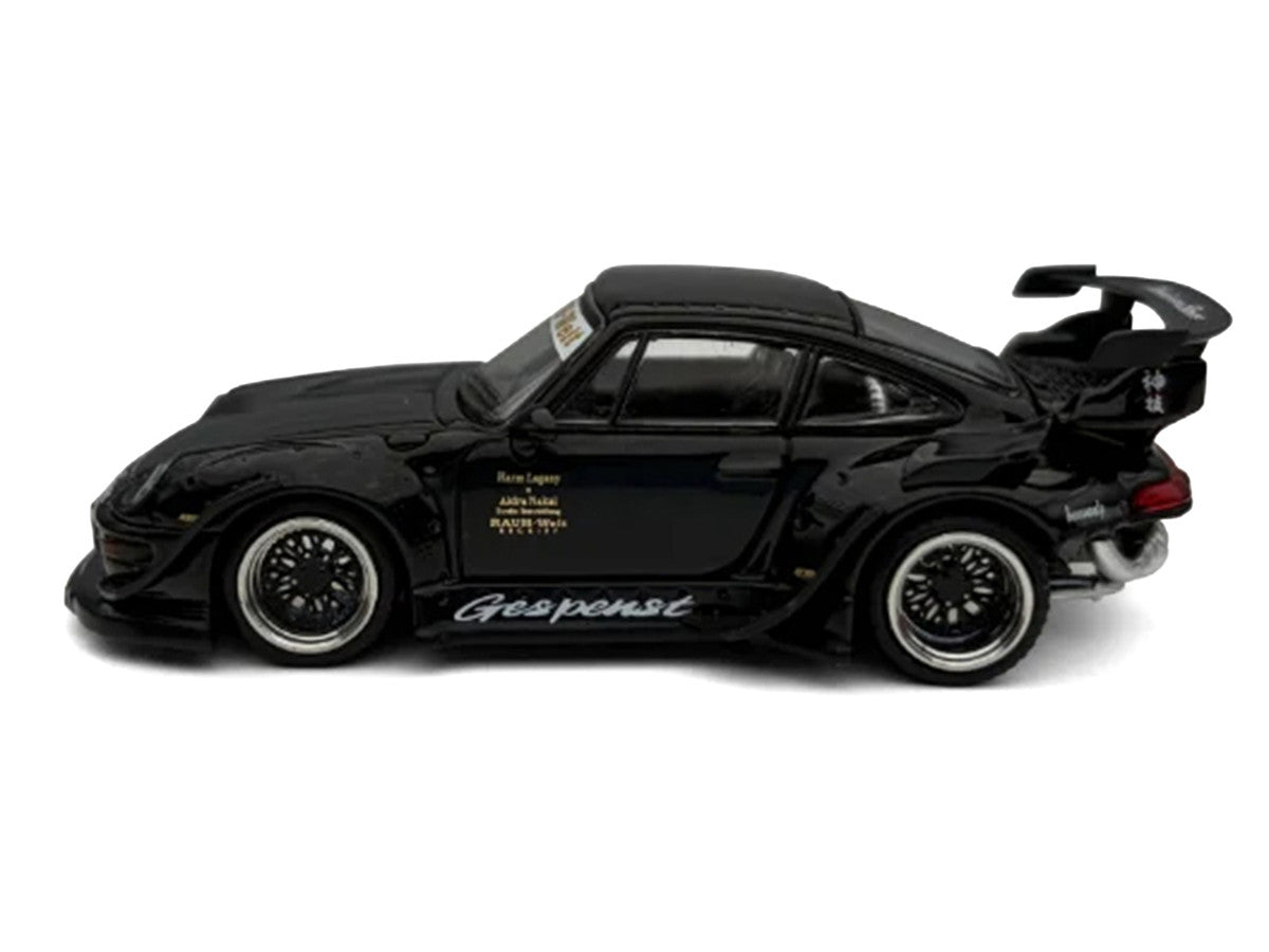 RWB 993 "Gespenst" Black 1/64 Diecast Model Car by Model Model LuxuryLifeWay Online Store