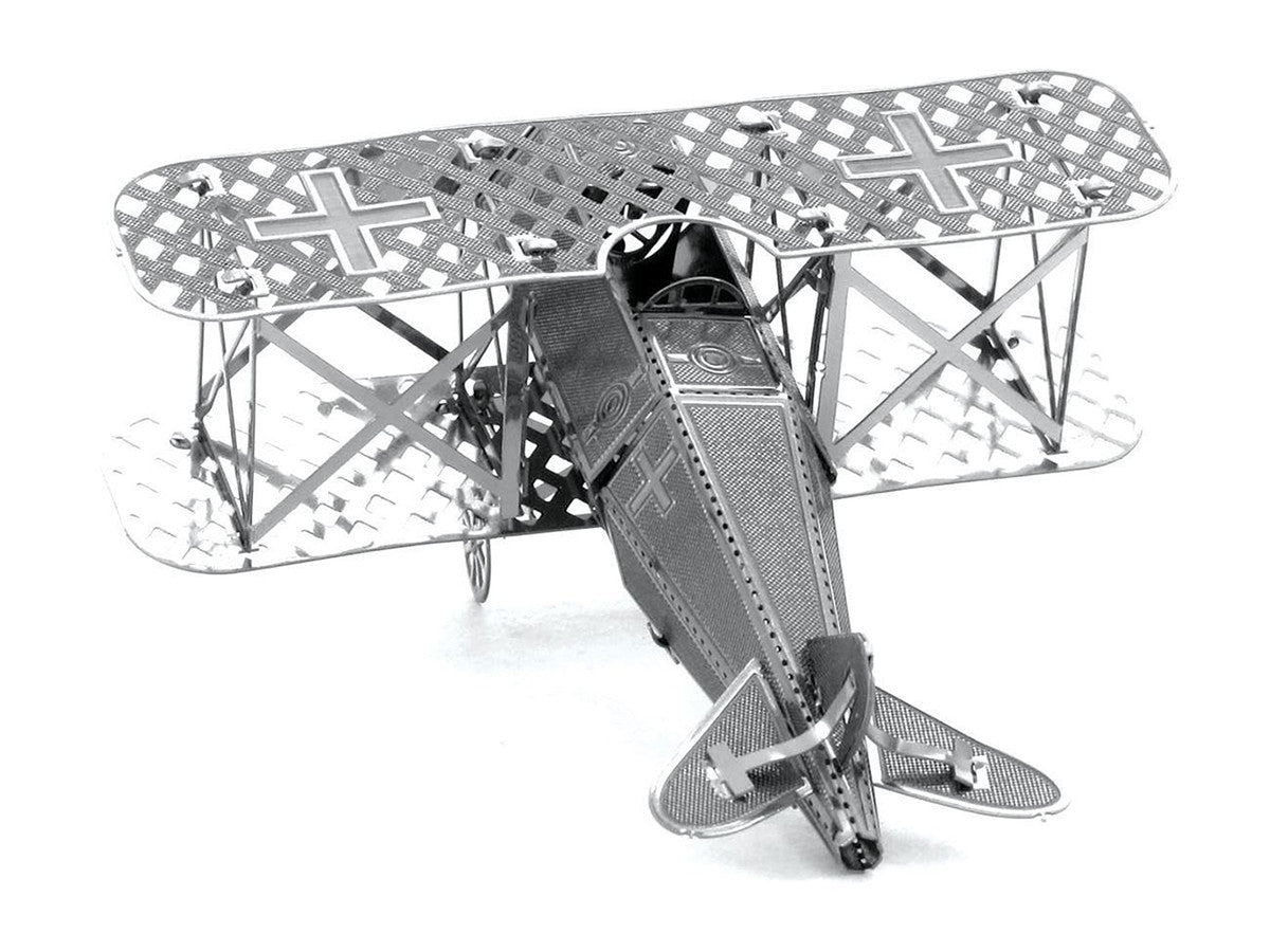 Model Kit Fokker D-VII Fighter Aircraft "Imperial German Army" (Easy Difficulty) Steel Model by Metal Earth LuxuryLifeWay Online Store