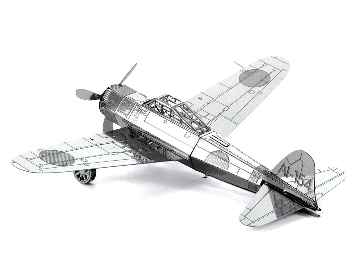 Model Kit Mitsubishi Zero Fighter Aircraft "Imperial Japanese Navy Air Service" (Moderate Difficulty) Steel Model by Metal Earth LuxuryLifeWay Online Store