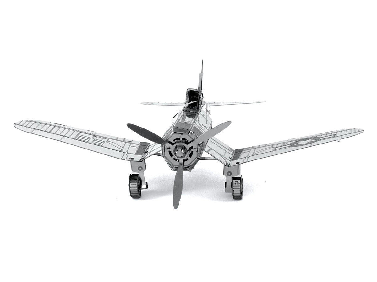 Model Kit Vought F4U Corsair Fighter Aircraft "United States Navy" (Moderate Difficulty) Steel Model by Metal Earth LuxuryLifeWay Online Store